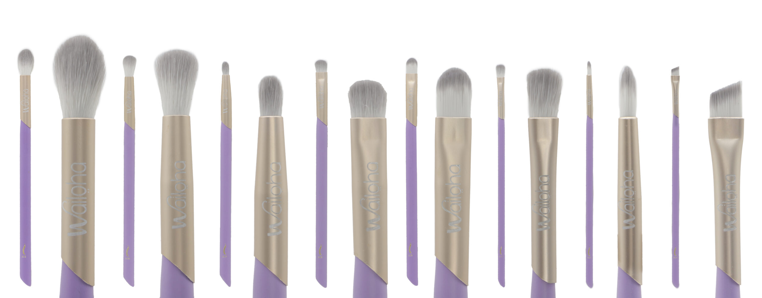 Set de 3 Brochas de Maquillaje para Rostro y 1 Pincel de Ojos